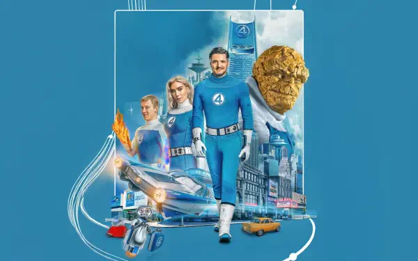 The Fantastic Four: First Steps HD Desktop Wallpaper | Background Image