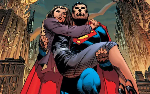 Superman: Up in the Sky HD Desktop Wallpaper | Background Image