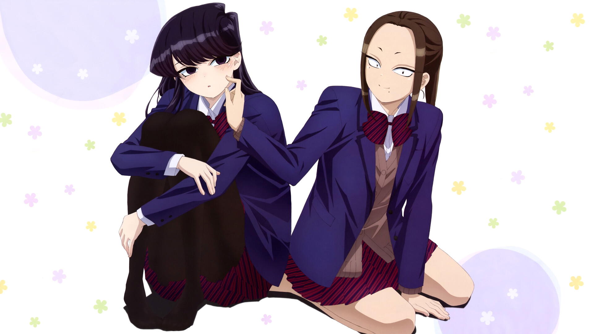 Download Komi Can't Communicate 4k Ultra HD Wallpaper