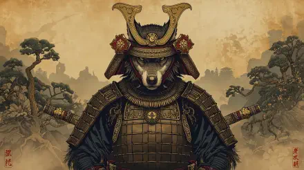  Wolf Samurai
