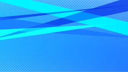 Tomodachi Life, Tomodachi Life: Living the Dream HD PC desktop wallpaper: abstract blue gradient with layered cyan and navy ribbon waves.