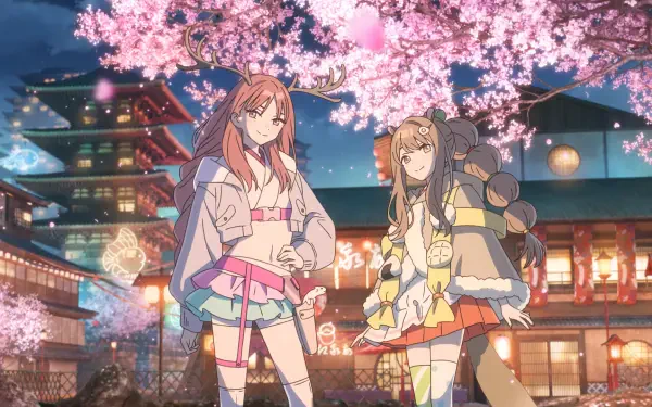 Anime Cosmic Princess Kaguya! HD Desktop Wallpaper | Background Image