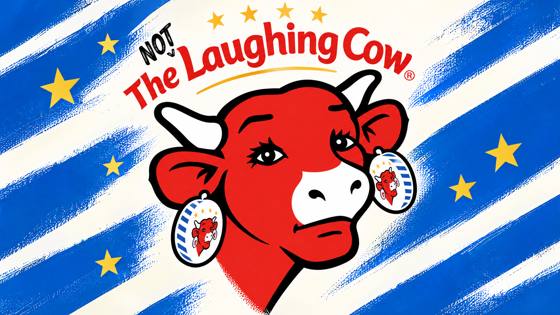 The Not Laughing Cow: 4K Meme Wallpaper | 3840x2160 | Wallpaper Abyss