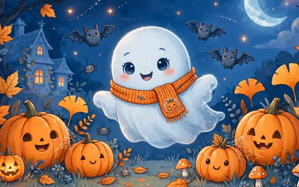 spooky cute HD Desktop Wallpaper | Background Image