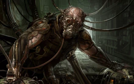 Sci Fi cyborg HD Desktop Wallpaper | Background Image