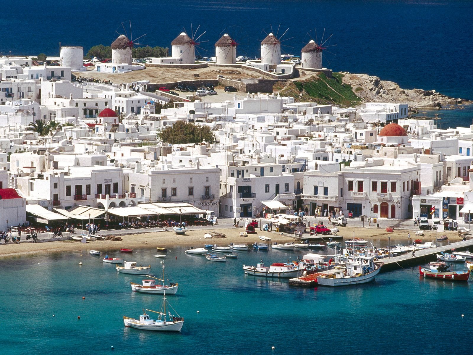 Mykonos is a Greek island