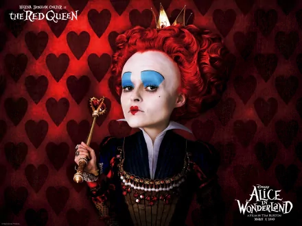 Helena Bonham Carter movie Alice in Wonderland (2010) HD Desktop Wallpaper | Background Image