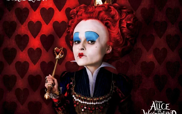 Helena Bonham Carter movie Alice in Wonderland (2010) HD Desktop Wallpaper | Background Image