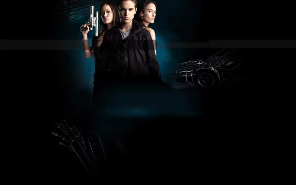 Cameron Phillips John Connor Lena Headey thomas dekker Summer Glau Sarah Connor Sci Fi TV Show Terminator: The Sarah Connor Chronicles HD Desktop Wallpaper | Background Image