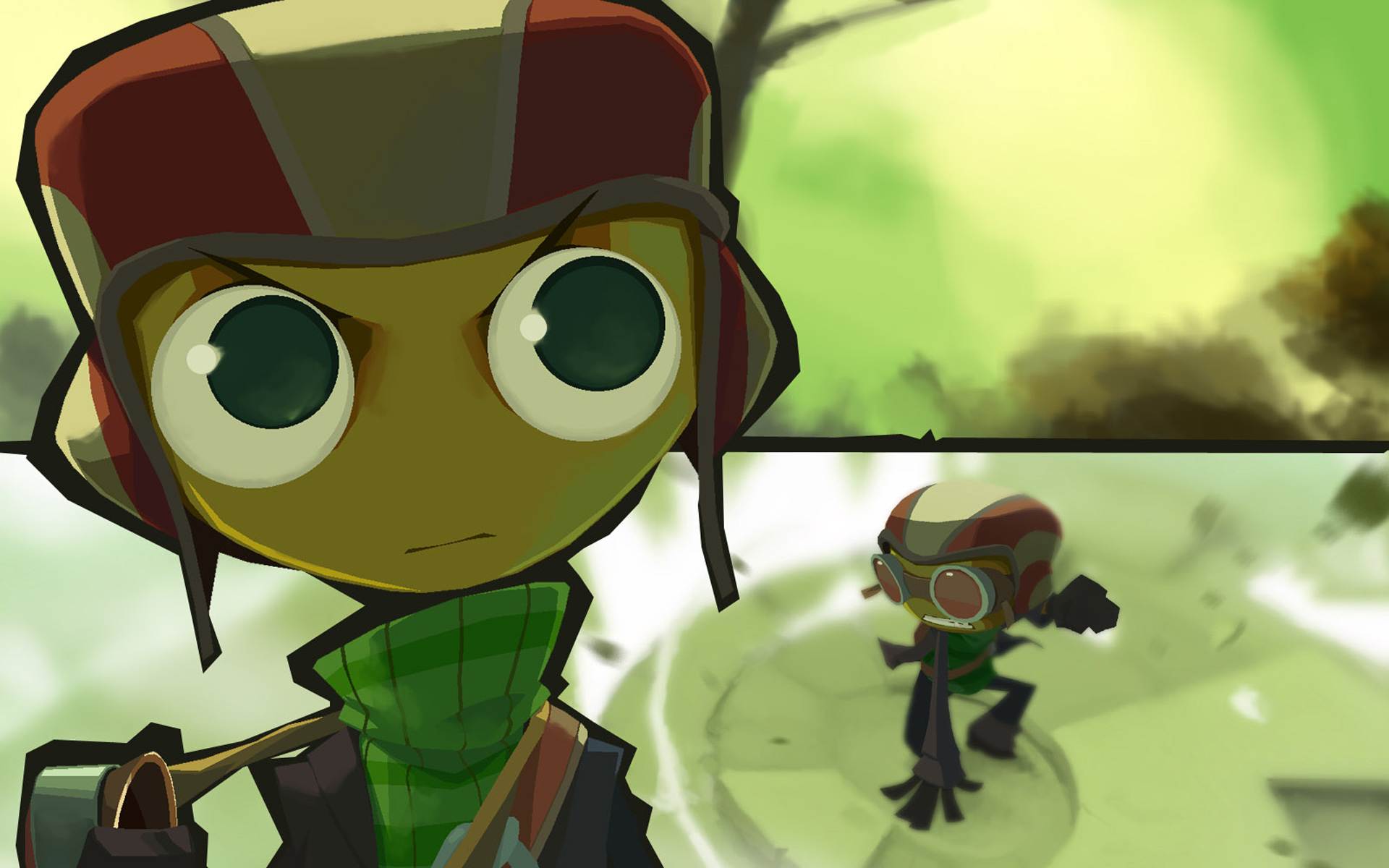 HD wallpaper psychonauts psychonauts2 minimalism Raz Razputin Aquato   Wallpaper Flare