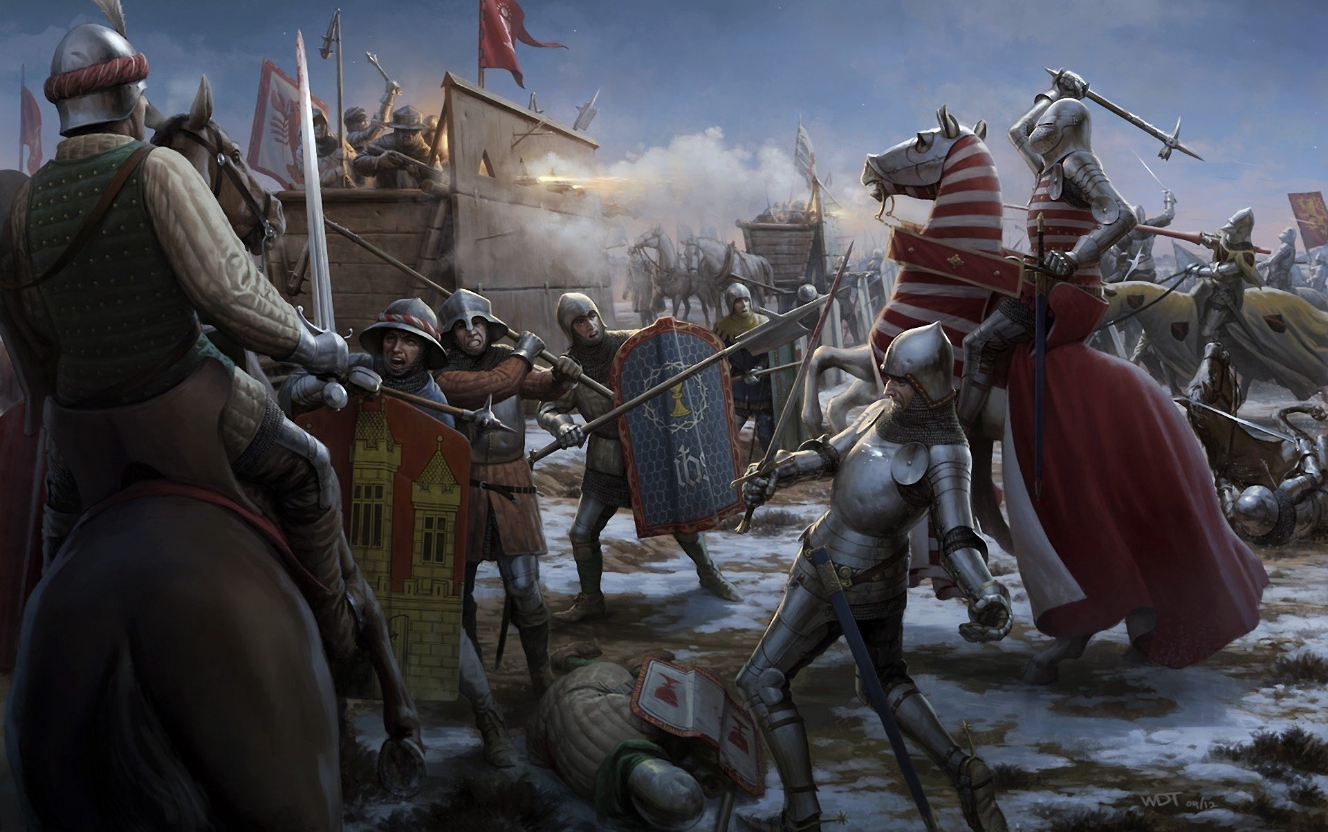 Download Fantasy Battle  HD Wallpaper by www.battlemerchant.com/