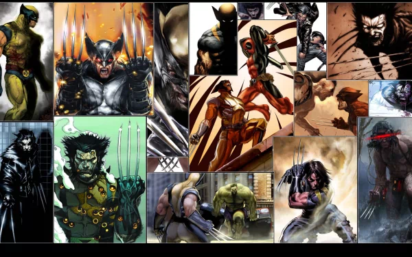 Lady Deathstrike Daken (Marvel Comics) Logan James Howlett Hulk Deadpool Wolverine Comic Marvel Comics HD Desktop Wallpaper | Background Image