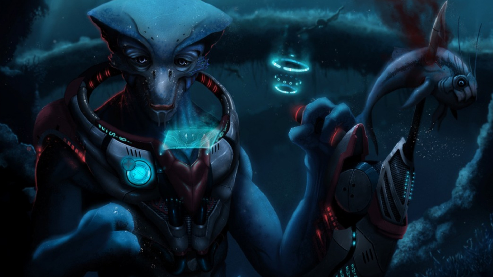 Sci Fi Creature HD Wallpaper | Background Image