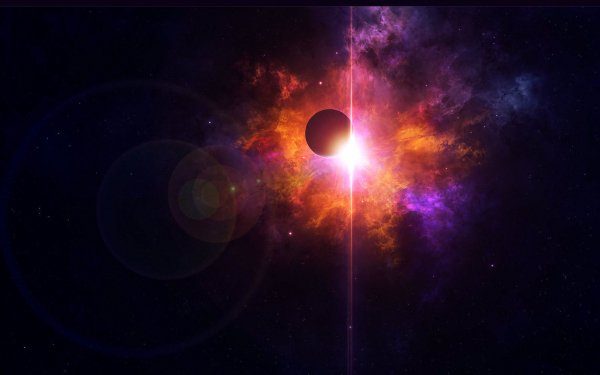 Sci Fi Nebula Planet HD Wallpaper | Background Image