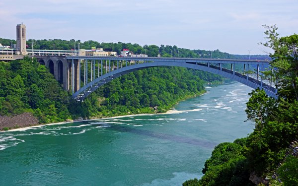 Man Made Bridge Bridges River HD Wallpaper | Background Image