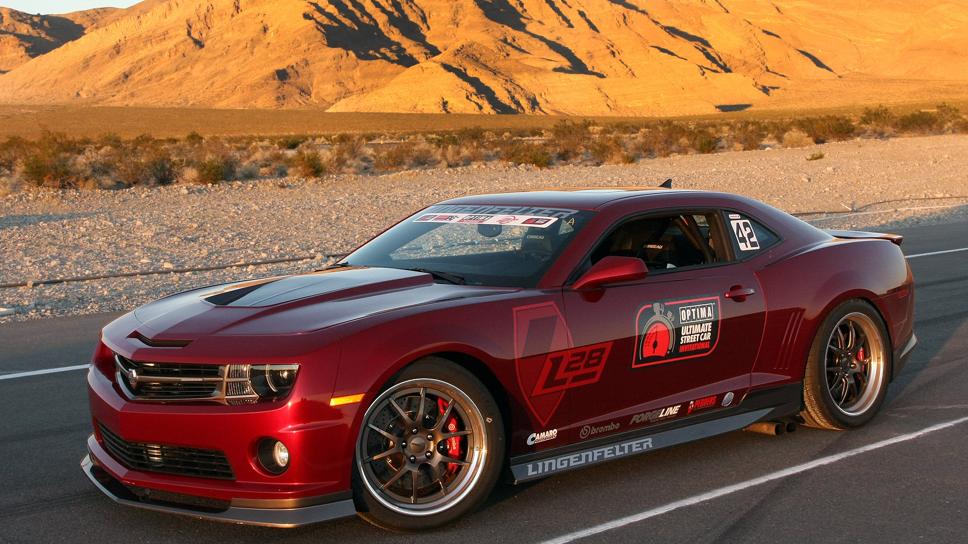 LINGENFELTER 2010 CAMARO L28 OPTIMA CHALLENGE CAR Full HD Wallpaper and