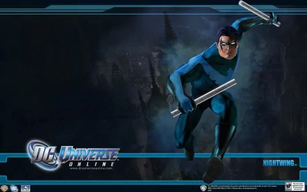 Nightwing video game DC Universe Online HD Desktop Wallpaper | Background Image