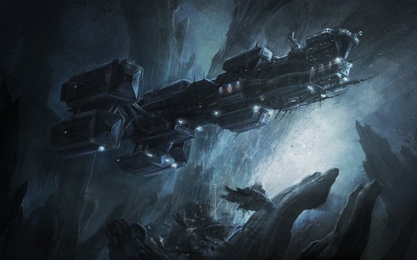Movie Prometheus Alien Spaceship Space Planetscape HD Wallpaper | Background Image