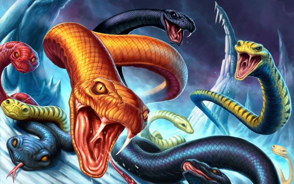 Video Game World Of Warcraft Warcraft Snake HD Wallpaper | Background Image