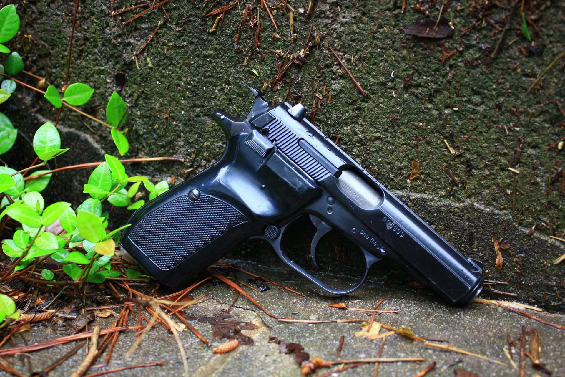 Pistol HD Wallpaper | Background Image | 2136x1424