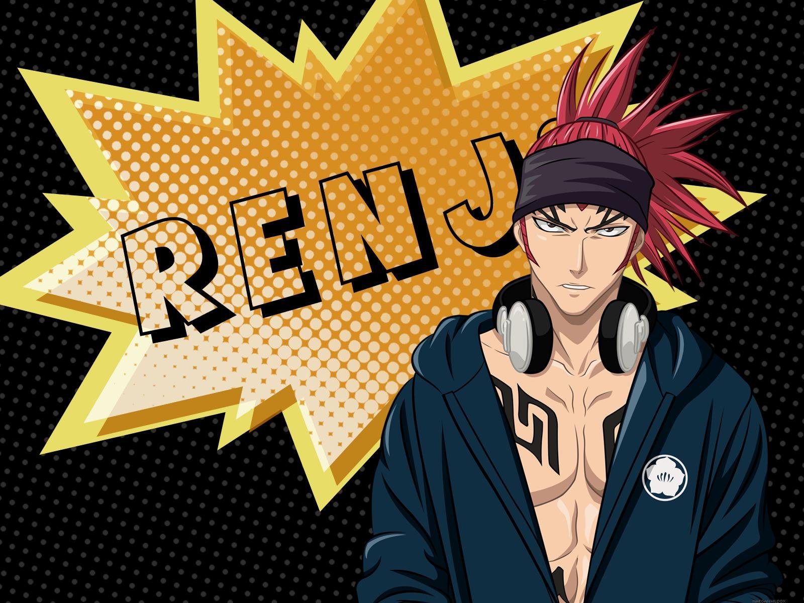 Download Renji Abarai Anime Bleach Wallpaper