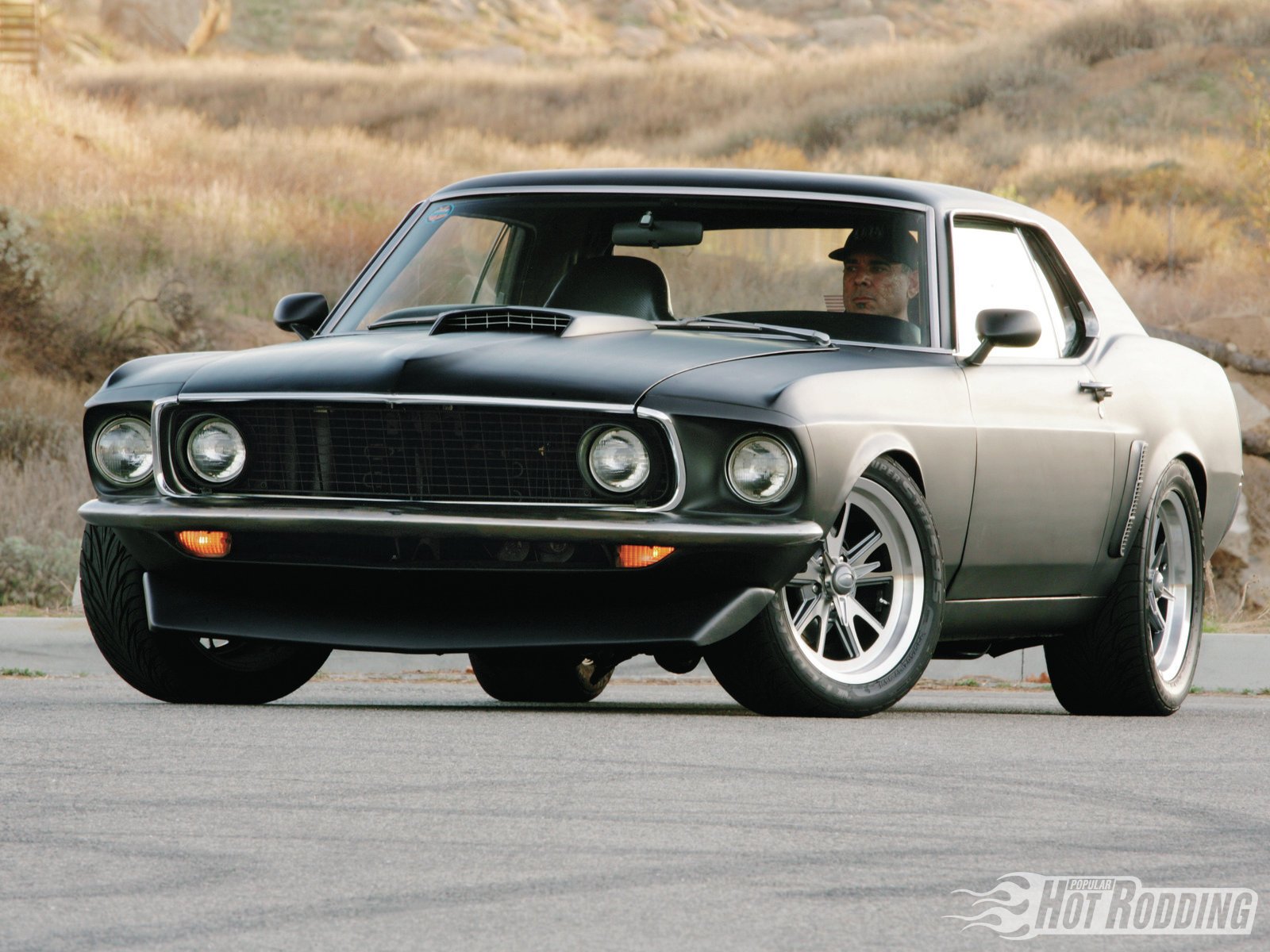 Download Hot Rod Classic Car Muscle Car Ford Vehicle Ford Mustang  Wallpaper