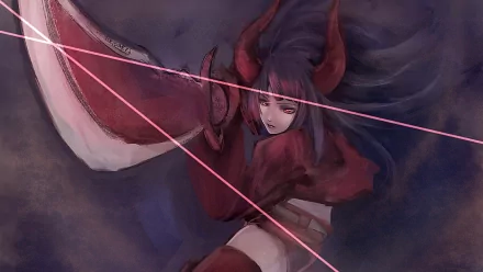 Black Gold Saw Anime Black Rock Shooter HD Desktop Wallpaper | Background Image