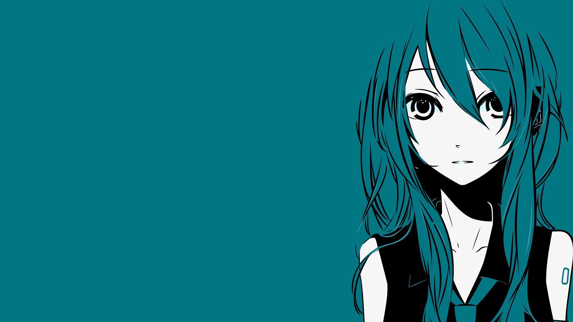 Download Hatsune Miku Anime Vocaloid HD Wallpaper by Hakoda Eko