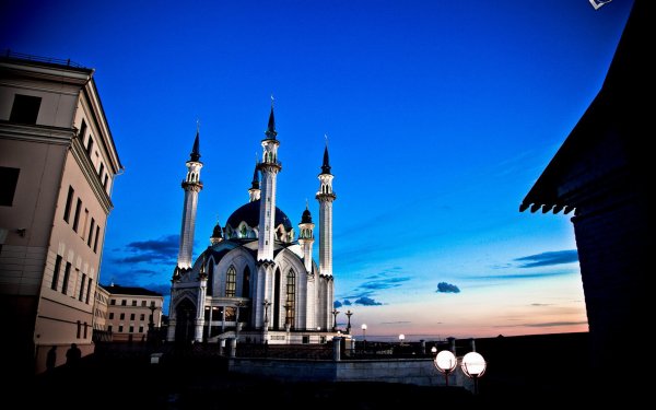 Religious Qolşärif Mosque Mosques Kazan Russia Mosque HD Wallpaper | Background Image