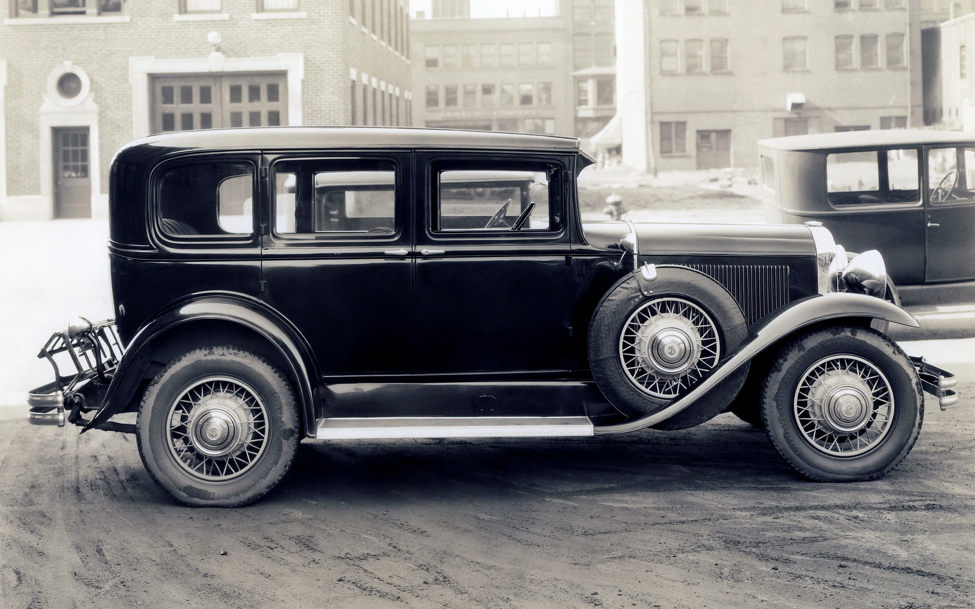 1930 Buick Sedan HD Wallpaper