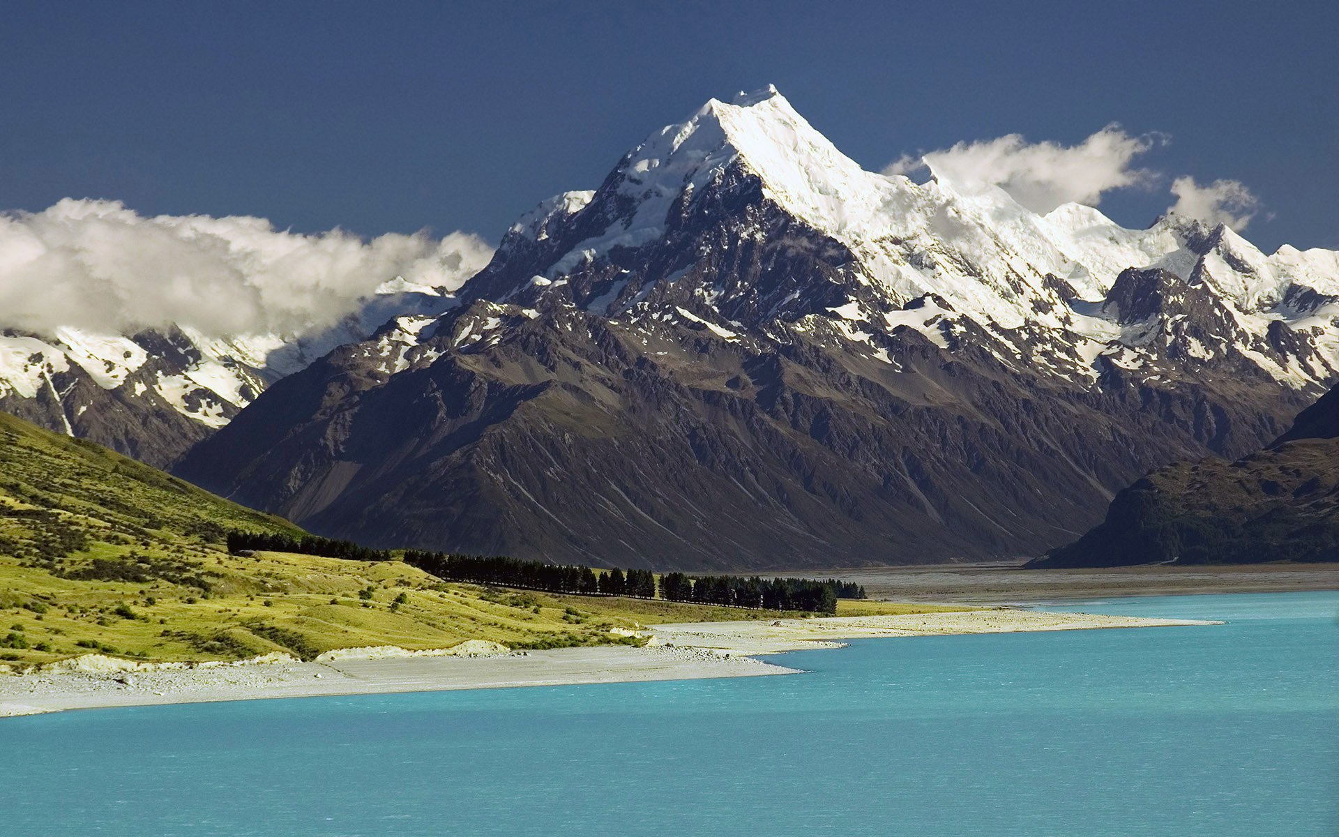 Download Lake Sky Cloud Landscape Nature Mountain HD Wallpaper ...