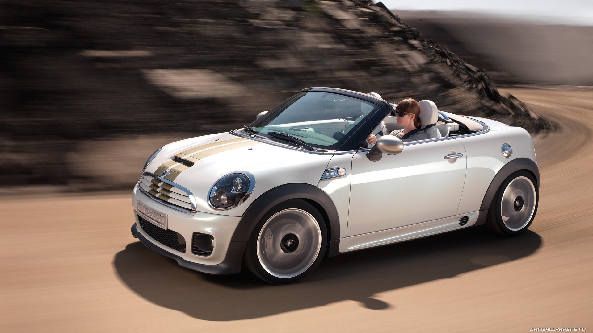 Download Vehicle 2009 Mini Roadster Concept HD Wallpaper