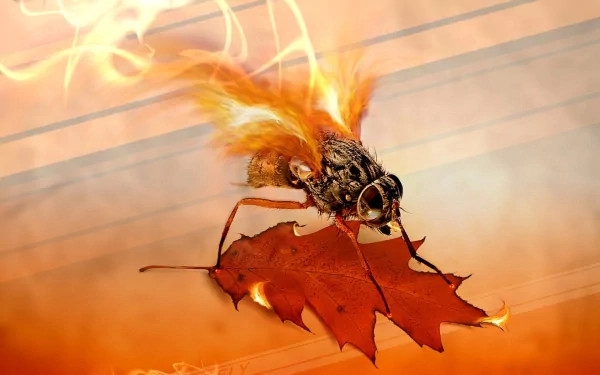 artistic fly HD Desktop Wallpaper | Background Image