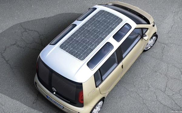 vehicle 2007 volkswagen space up blue HD Desktop Wallpaper | Background Image