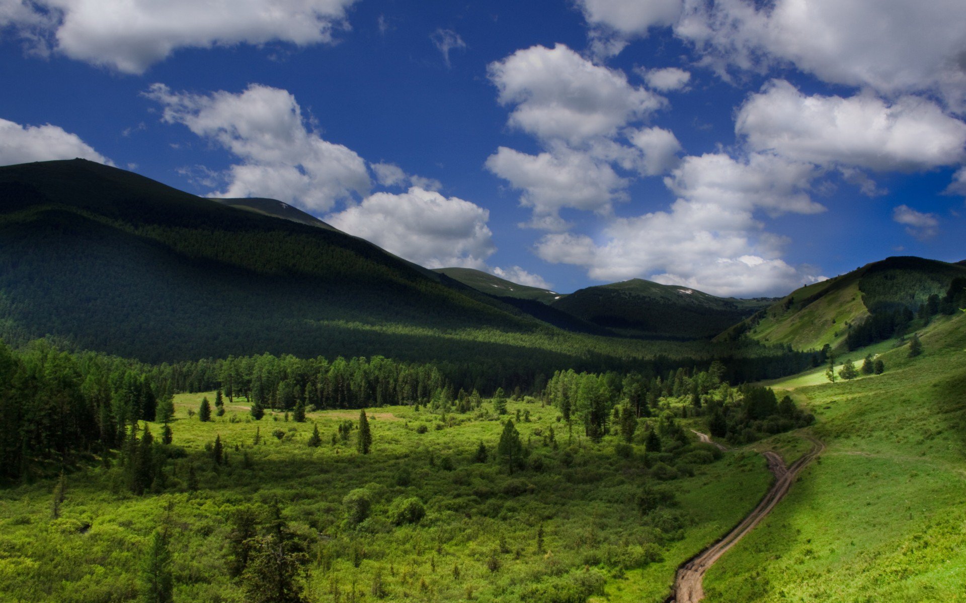 Download Nature Mountain HD Wallpaper