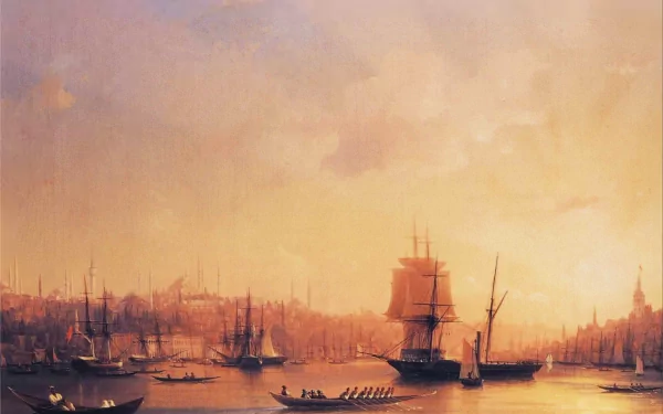artistic oil painting HD Desktop Wallpaper | Background Image