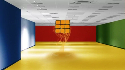 rubik's cube artistic cube HD Desktop Wallpaper | Background Image