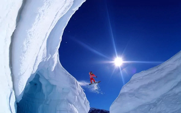 skiing Sports HD Desktop Wallpaper | Background Image