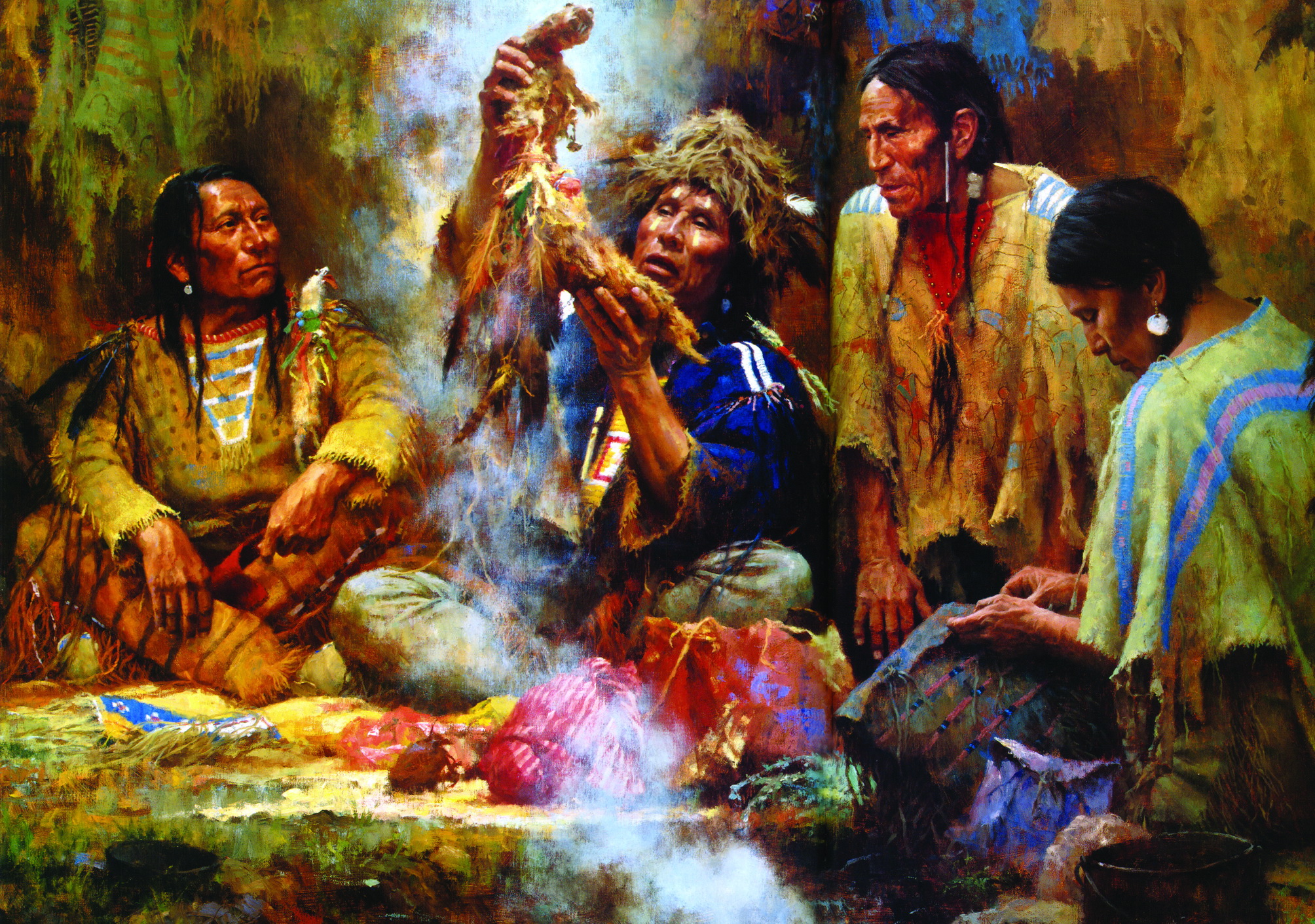 Artistic Native American HD Wallpaper | Background Image