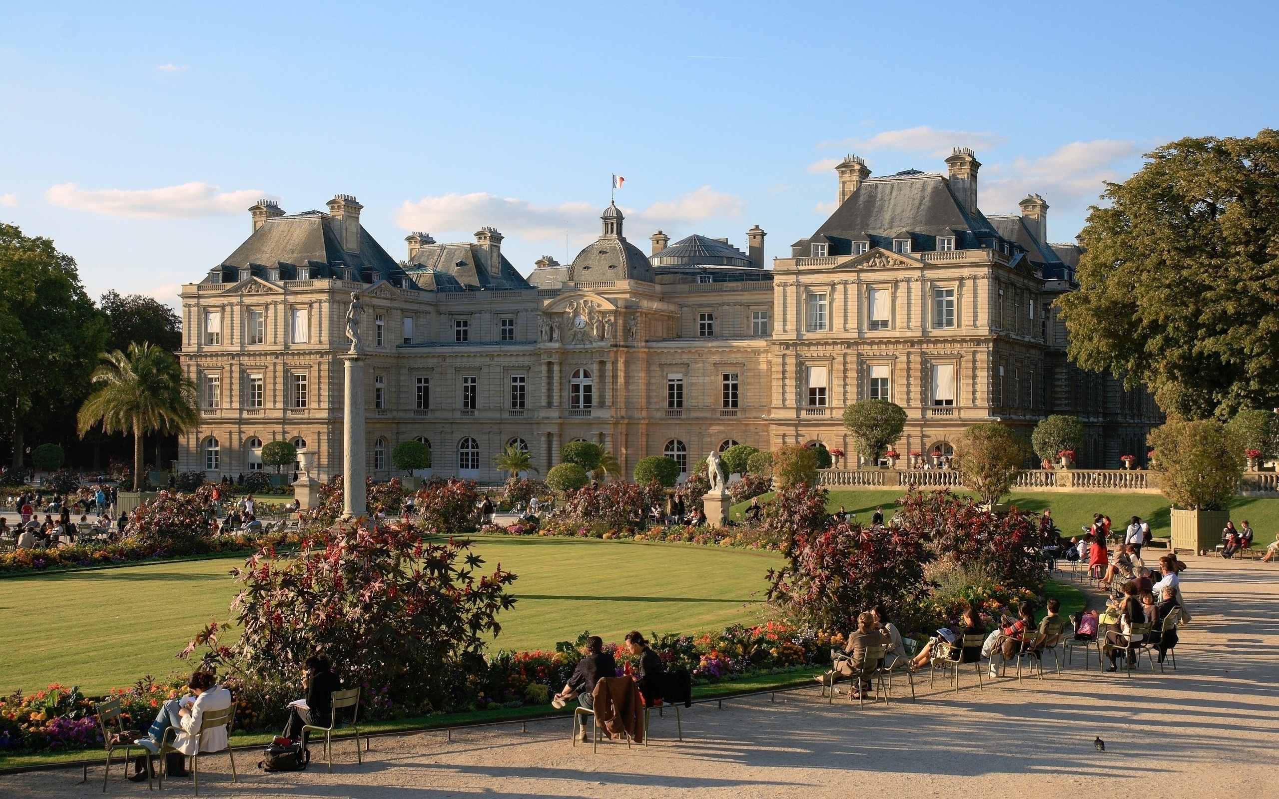 Man Made Luxembourg Palace HD Wallpaper | Background Image