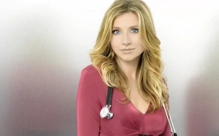 Celebrity Sarah Chalke HD Desktop Wallpaper | Background Image