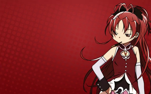 Kyōko Sakura Anime Puella Magi Madoka Magica HD Desktop Wallpaper | Background Image