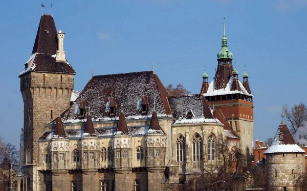  Vajdahunyad Castle in Budapest