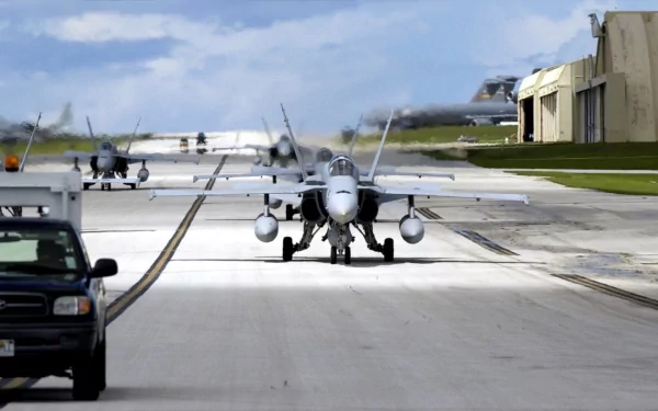military McDonnell Douglas F/A-18 Hornet HD Desktop Wallpaper | Background Image