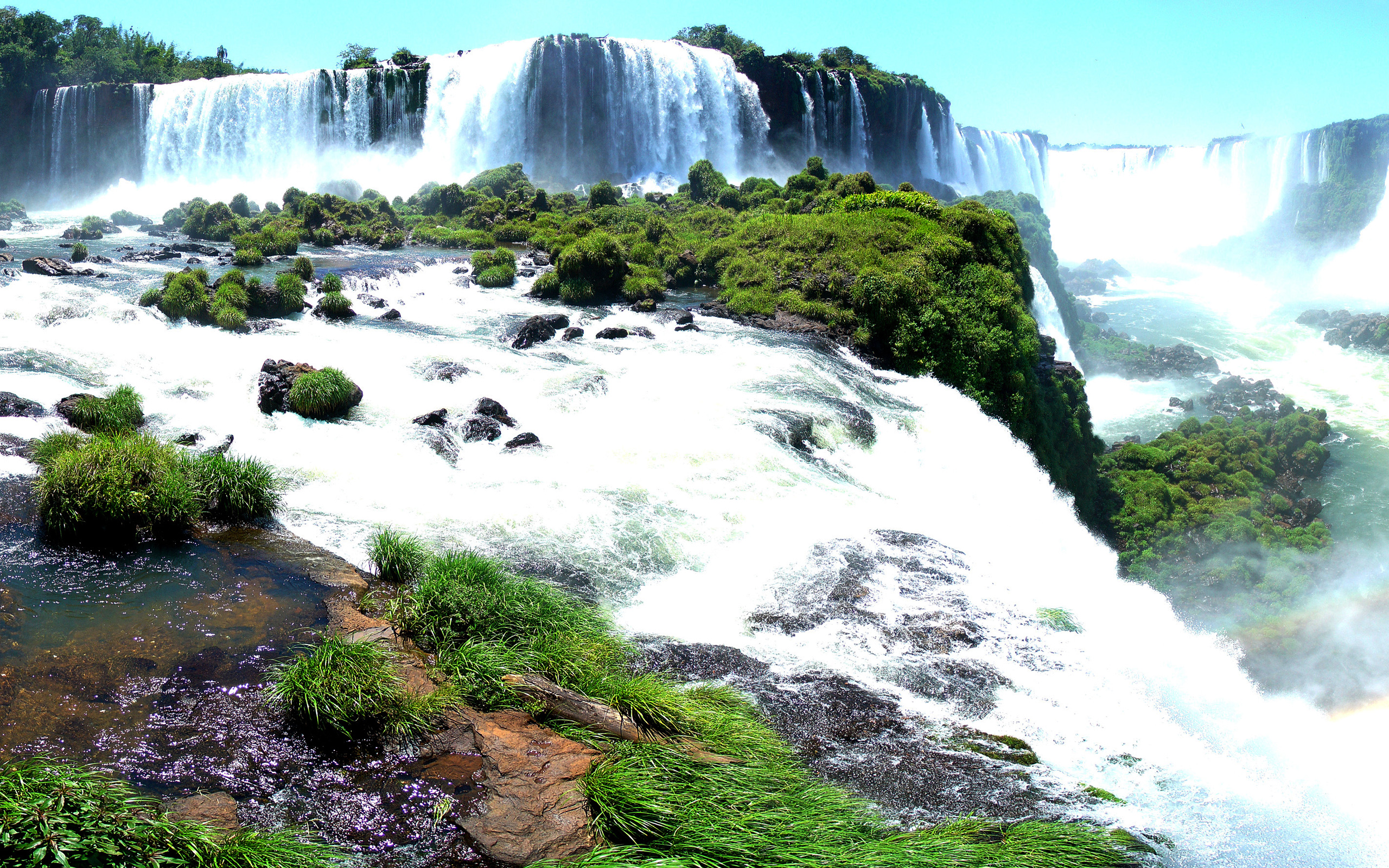 Earth Iguazu Falls HD Wallpaper | Background Image