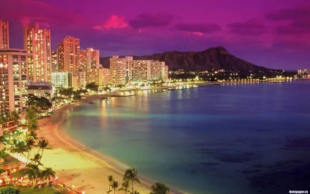 Hawaii waikiki man made honolulu HD Desktop Wallpaper | Background Image