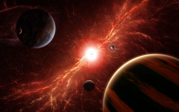 Sci Fi Planets HD Wallpaper | Background Image