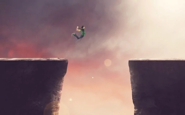 artistic jump HD Desktop Wallpaper | Background Image