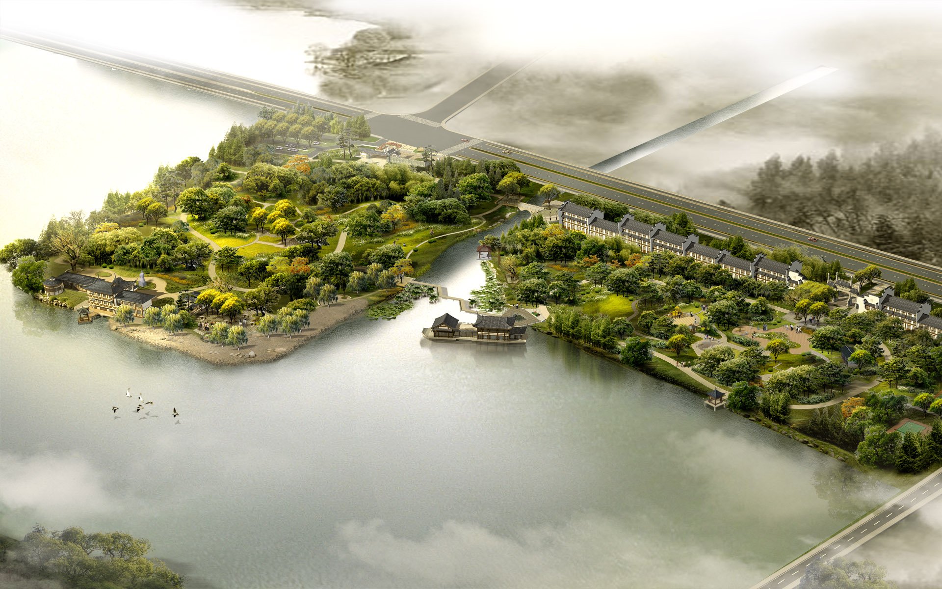 Download Artistic Mist HD Wallpaper