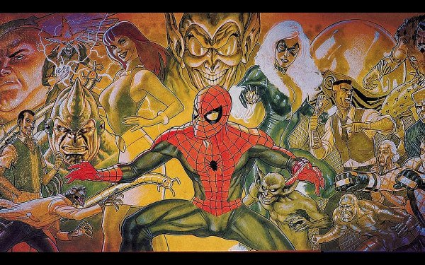 Comics Spider-Man Superhero HD Wallpaper | Background Image